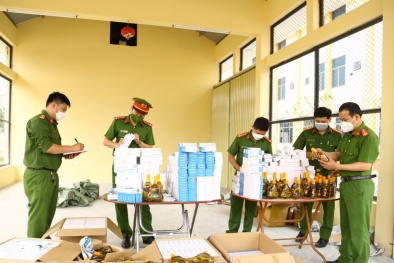 Hà Tĩnh: Bắt giữ lô hàng kit test và thuốc điều trị covid-19 không rõ nguồn gốc