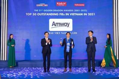 Tập đoàn Amway 10 năm liên tiếp giữ vị trí số 1 trong ngành bán hàng trực tiếp