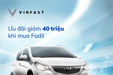 VinFast Fadil ưu đãi 40 triệu đồng trong 10 ngày cuối tháng 4
