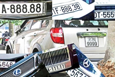 Đề xuất thí điểm cấp quyền lựa chọn sử dụng biển số ô tô thông qua đấu giá