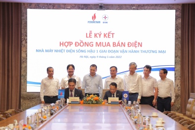 Petrovietnam và EVN ký kết hợp đồng mua bán điện Nhà máy Nhiệt điện Sông Hậu 1
