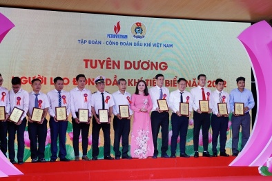 Người lao động PV GAS được tôn vinh tại Lễ phát động Tháng Công nhân năm 2022