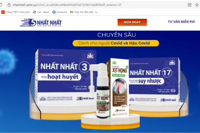 Sản phẩm của Công ty TNHH Phân phối Trực tuyến Nhất Nhất khiến người tiêu dùng hoang mang