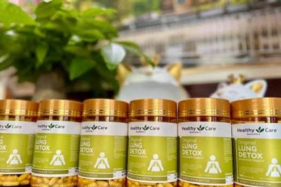 Thận trọng trước thông tin quảng cáo sản phẩm Healthy Care Original Lung Detox