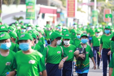 10.000 học sinh và phụ huynh tỉnh Khánh Hòa tham gia Ngày hội đi bộ MILO 2022