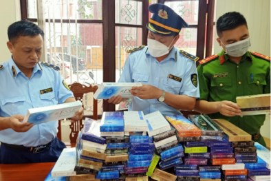Bắc Ninh tịch thu 950 bao thuốc lá điếu nhập lậu
