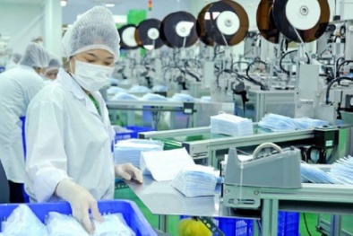 Xuất khẩu khẩu trang y tế giảm mạnh 45,9%