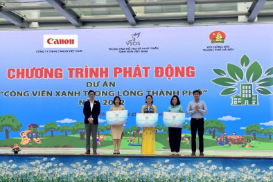 Khởi động Dự án 'Những công viên xanh trong lòng thành phố' năm 2022