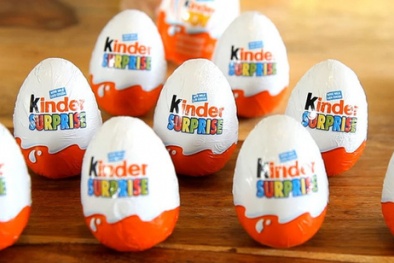 Thu hồi hơn 3.000 tấn sản phẩm hiệu Kinder vì nhiễm khuẩn salmonella