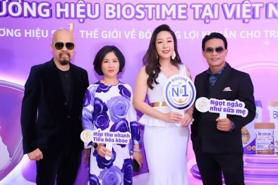 Hoa hậu Ngô Phương Lan là Đại sứ thương hiệu Biostime tại Việt Nam 