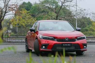 Honda Civic RS 2022: Diện mạo thể thao, tính năng ngập tràn