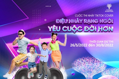 Vinhomes tổ chức cuộc thi ‘Điệu nhảy rạng ngời’, tổng giá trị giải thưởng hơn 200 triệu đồng 