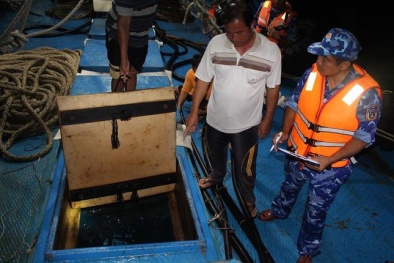Kiên Giang: Liên tiếp bắt giữ tàu vận chuyển dầu DO trái phép