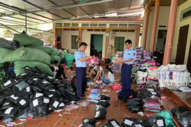 Vĩnh Phúc: Thu giữ gần 12000 sản phẩm may mặc giả mạo nhãn hiệu