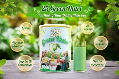 Bổ sung dinh dưỡng thiết yếu với Green Nutri