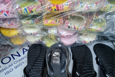 Nguy hại từ giày dép giả mạo nhãn hiệu, kém chất lượng