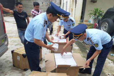 Lạng Sơn thu giữ 4000 bộ kit tes nhanh Covid-19 nhập lậu