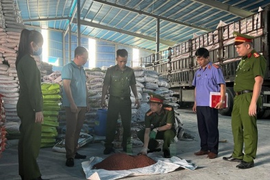 Liên tiếp phát hiện các công ty sản xuất phân bón giả 