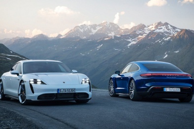 Gần 12.500 xe Porsche Taycan lại bị triệu hồi do lỗi phần mềm