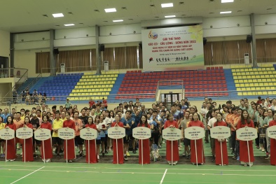 Sôi nổi tranh tài tại giải thể thao chào mừng 60 năm ngày thành lập ngành TCĐLCL