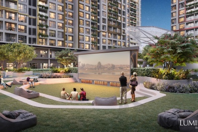 Sống khỏe tại LUMIÈRE Boulevard với hồ bơi phi thuyền chuẩn quốc tế