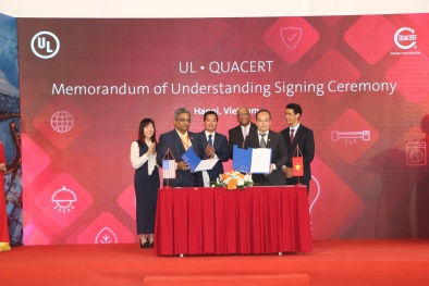 QUACERT và UL LLC ký kết biên bản ghi nhớ hợp tác về chứng nhận sản phẩm