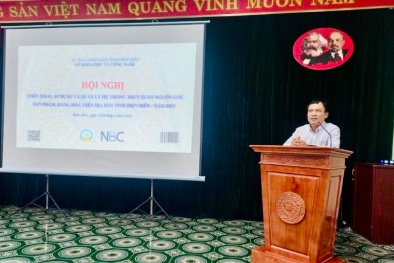 Điện Biên: Tập huấn triển khai, áp dụng hệ thống truy xuất nguồn gốc sản phẩm hàng hóa