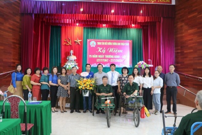 Tổng cục TCĐLCL thăm hỏi, động viên các thương, bệnh binh nhân kỷ niệm Ngày Thương binh liệt sỹ