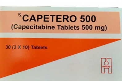 Hà Nội: Thu hồi thuốc viên nén bao phim Capetero 500mg điều trị ung thư