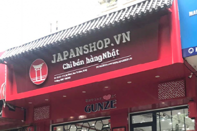 Hệ thống JAPANSHOP.VN bán hàng không có nhãn phụ tiếng Việt, hàng hóa không rõ nguồn gốc