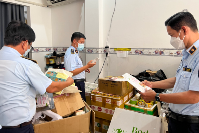 Tăng cường thanh, kiểm tra đối với mặt hàng mỹ phẩm