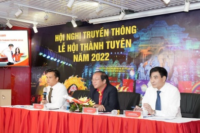 Bay Vietjet đón trung thu tại Tuyên Quang - Lễ hội Thành Tuyên