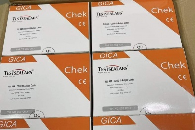 Người tiêu dùng cảnh giác chất lượng kit test cúm A trên chợ mạng
