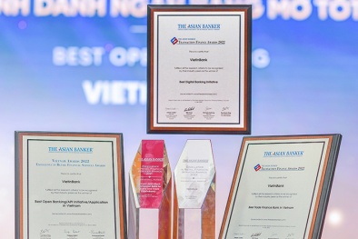 VietinBank 'thắng lớn' tại các hạng mục giải thưởng của The Asian Banker
