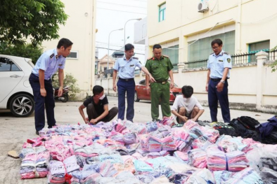Vĩnh Phúc: Tiêu huỷ lượng lớn hàng hóa giả nhãn hiệu nổi tiếng