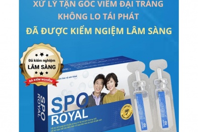 Sản phẩm SPO ROYAL sử dụng hình ảnh người nổi tiếng quảng cáo sai công dụng
