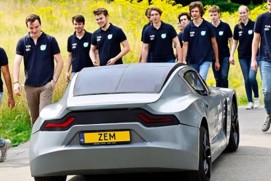 Chế tạo thành công xe điện có khả năng loại bỏ CO2