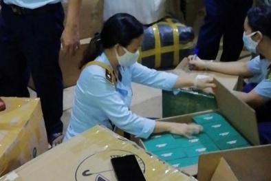 Bình Định: Tạm giữ nhiều loại mỹ phẩm không rõ nguồn gốc xuất xứ