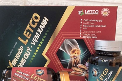 Tạm dừng lưu thông viên khớp LETCO móng quỷ - Vẹm xanh do vi phạm chất lượng 