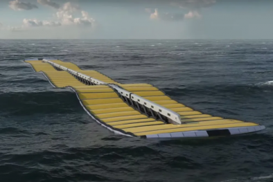 Phát triển thiết bị giống cột sống giúp sản xuất điện sóng