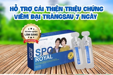 Mục sở thị màn tư vấn khẳng định TPBVSK SPO ROYAL là thuốc chữa bệnh đại tràng