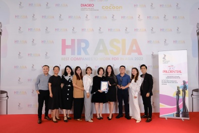 Prudential Việt Nam giành giải thưởng kép tại Insurance Asia Awards 2022 và HR Asia Awards 2022 
