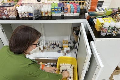 Đà Nẵng: Liên tiếp phát hiện điểm kinh doanh thuốc lá điện tử không rõ nguồn gốc