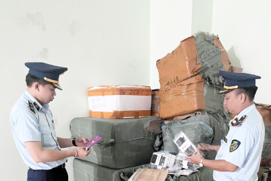 30.000 sản phẩm ngoại nhập vận chuyển trái phép tại Phú Yên