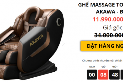 Ghế massage thổi giá, nhập nhèm nguồn gốc, xuất xứ: Bộ Tài chính vào cuộc