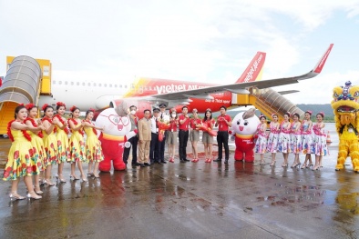 Vietjet khai trương hai đường bay mới kết nối đảo ngọc Phú Quốc với New Delhi, Mumbai