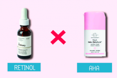 Những thành phần mỹ phẩm không thể dùng chung vì có thể gây hại làn da