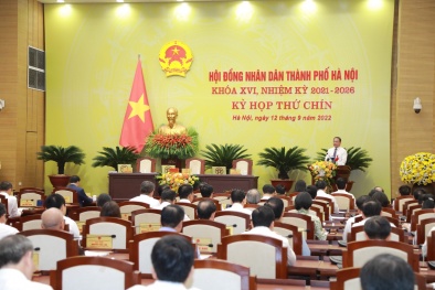 Kỳ họp thứ 9 HĐND TP.Hà Nội khoá XVI: Xem xét, thông qua nhiều nội dung quan trọng