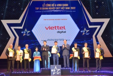 Viettel đứng đầu TOP 10 doanh nghiệp công nghệ thông tin Việt Nam 2022