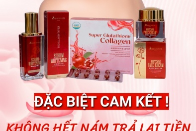 Sản phẩm Saejin White Super Glutathione Collage quảng cáo 'sạch nám', lừa dối người tiêu dùng